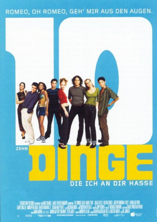 Filmposter - 10 Dinge, die ich an Dir hasse im Cineplex Biberach