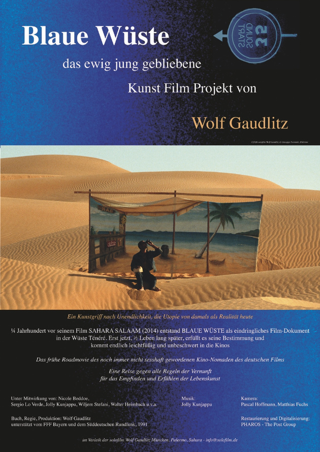 Filmplakat Blaue Wüste