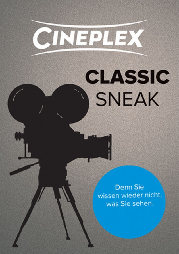 Filmplakat Classic Sneak
