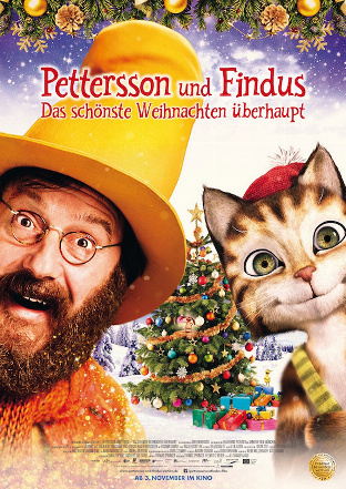 Filmplakat Pettersson und Findus - Das schönste Weihnachten überhaupt