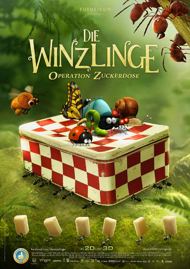 Filmplakat Die Winzlinge - Operation Zuckerdose