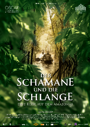 Filmposter - Der Schamane und die Schlange - Eine Reise auf dem Amazonas im KuK Kino und Kneipe