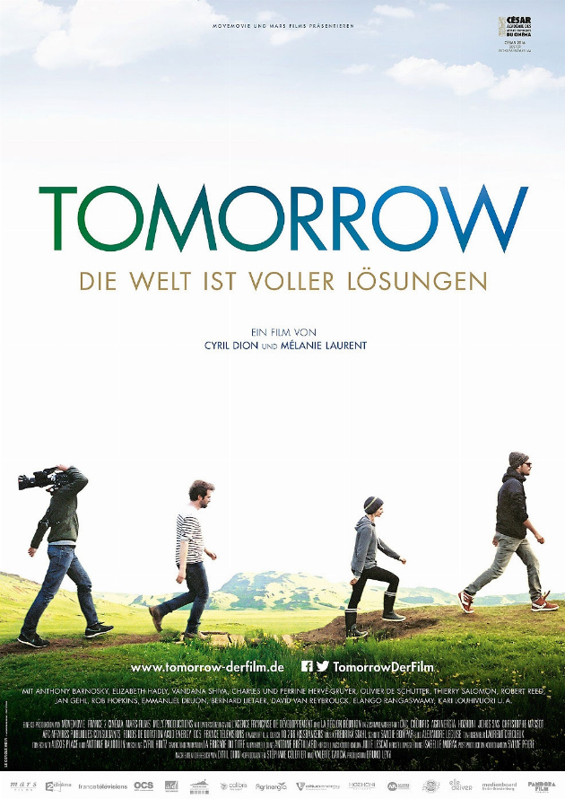 Filmplakat Tomorrow - Die Welt ist voller Lösungen