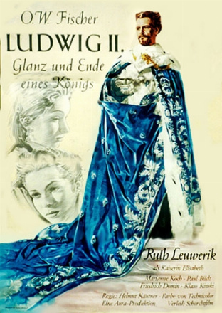Filmplakat Ludwig II. - Glanz und Ende eines Königs