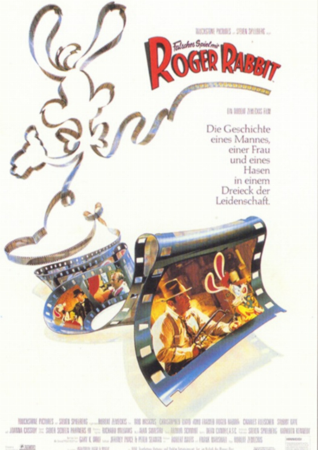 Filmplakat Falsches Spiel mit Roger Rabbit