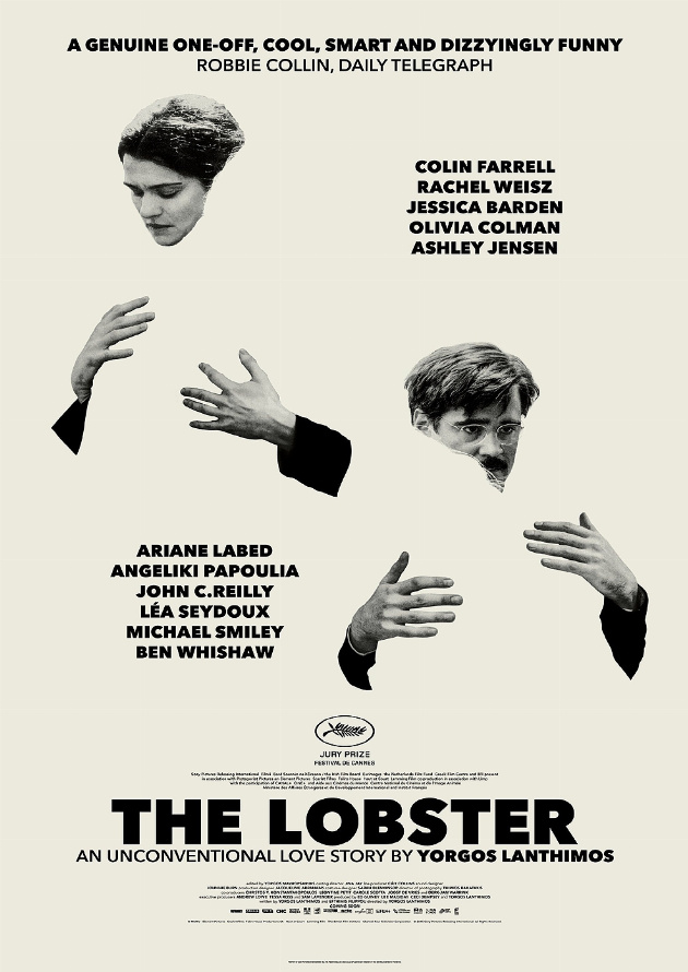 Filmplakat The Lobster - Eine unkonventionelle Liebesgeschichte