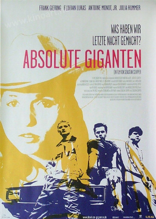 Filmposter - Absolute Giganten im Metropolis Kino