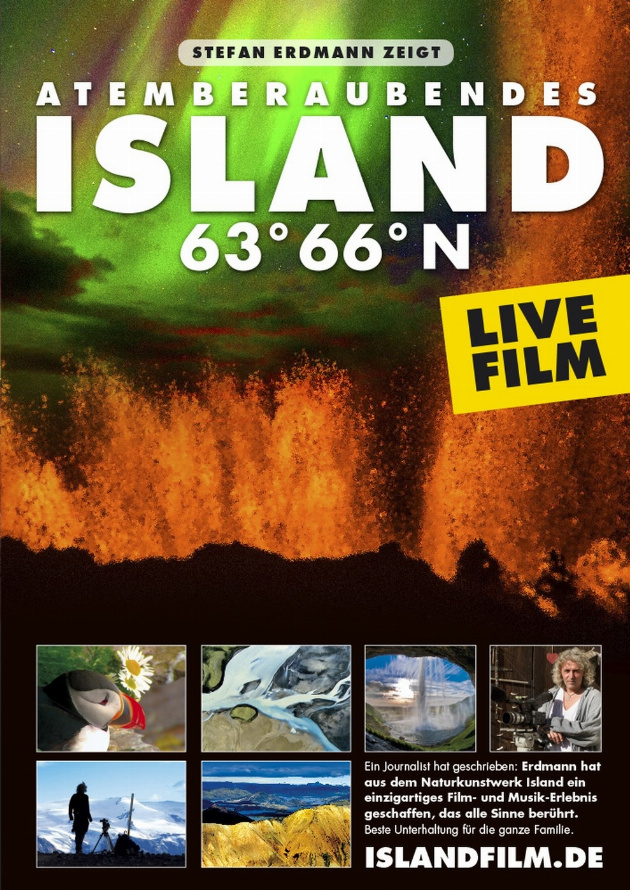 Filmplakat Island 63° 66° N