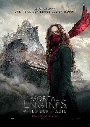 Filmposter - Mortal Engines: Krieg der Städte im Atelier am Bollwerk