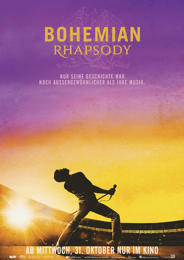 Filmplakat Bohemian Rhapsody