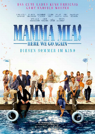 Filmplakat Mamma Mia! Here We Go Again