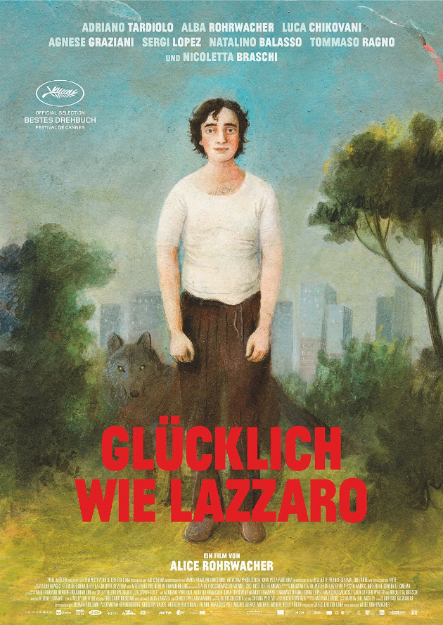 Filmplakat Glücklich wie Lazzaro