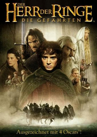 Filmposter - Der Herr der Ringe - die Gefährten (Extended Version) im Filmpalast