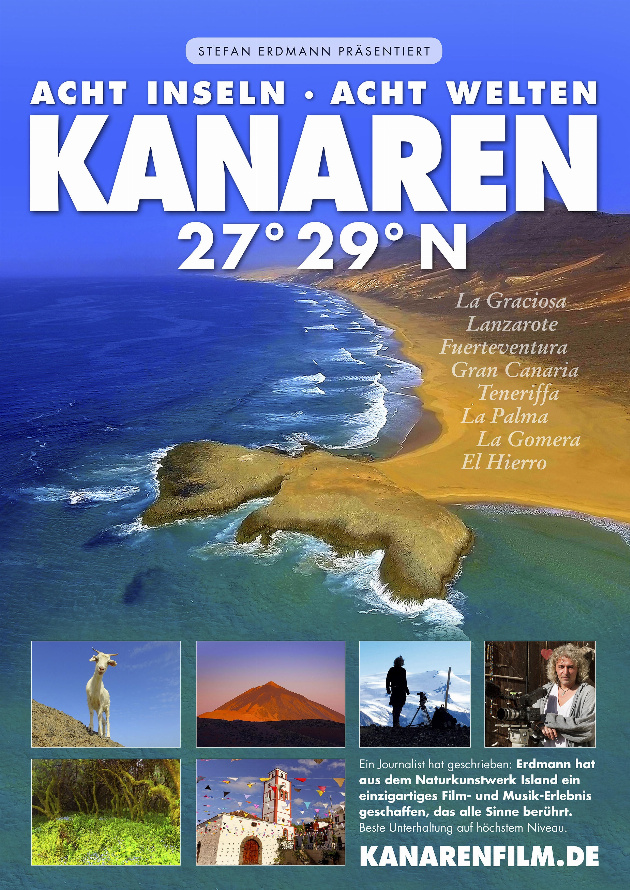 Filmplakat Kanaren 27° 29° N - Acht Inseln - Acht Welten
