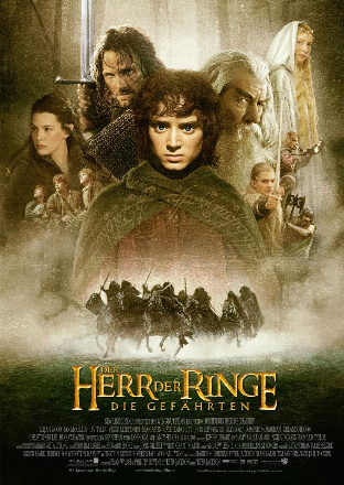 Filmposter - Der Herr der Ringe - Die Gefährten im Lichtburg Cinema
