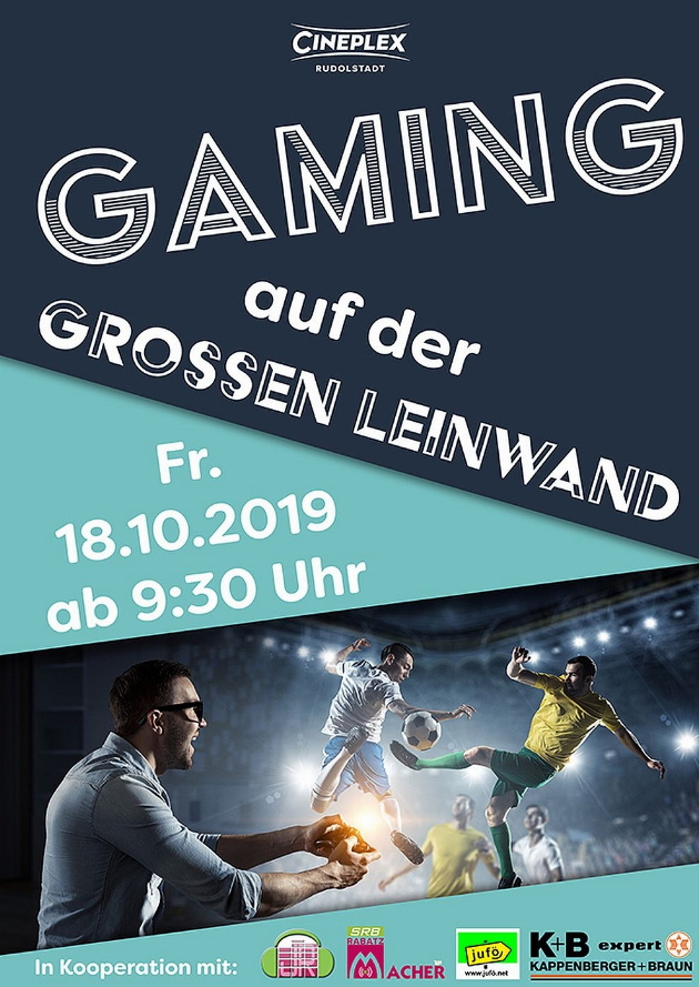 Filmplakat Gaming im Kino