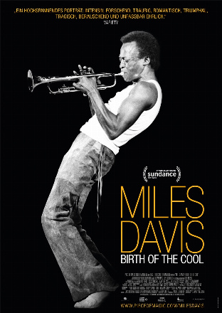 Filmposter - Miles Davis: Birth of the Cool im Kamera
