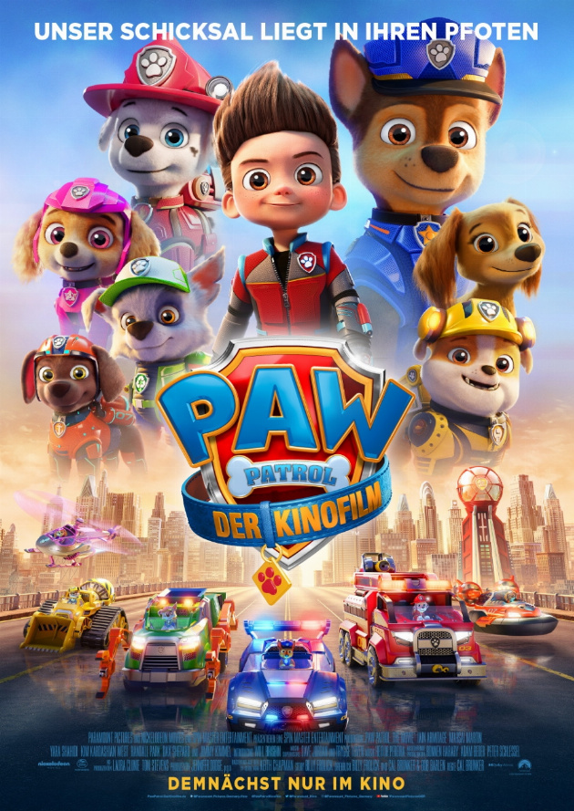 Filmplakat Paw Patrol: Der Kinofilm