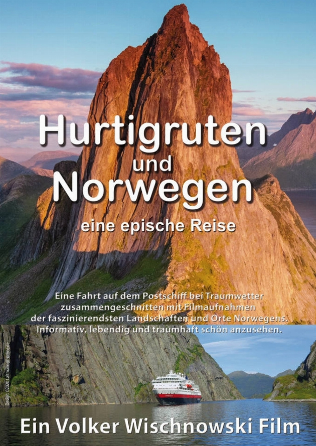 Filmplakat Hurtigruten und Norwegen - Eine epische Reise