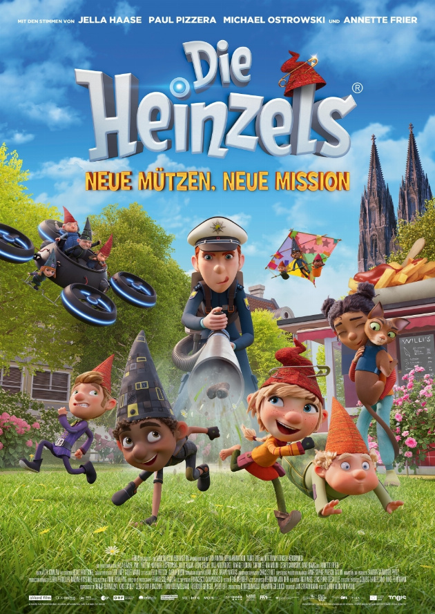 Filmplakat Die Heinzels - Neue Mützen, neue Mission