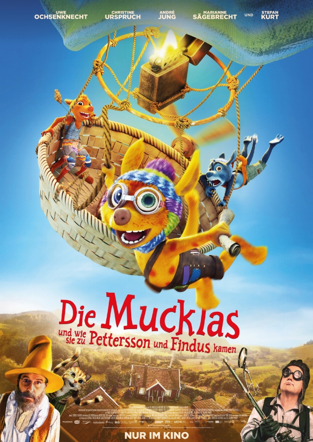 Filmplakat Die Mucklas... und wie sie zu Pettersson und Findus kamen