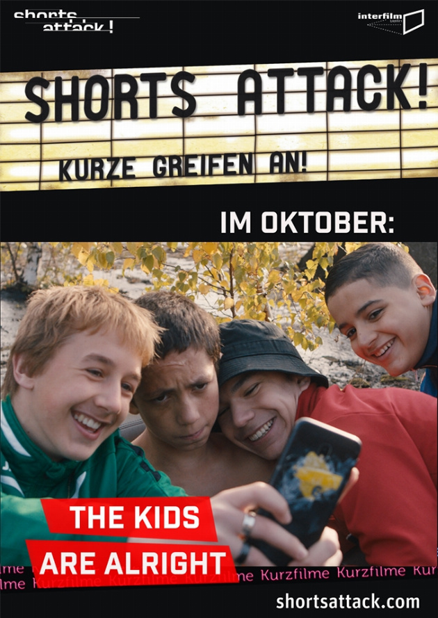 Filmplakat Shorts Attack 2023: The Kids are alright