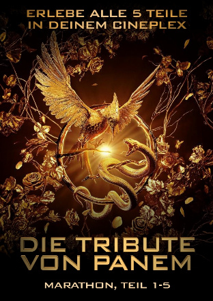 Filmposter - Die Tribute von Panem 1-5 im Cineworld Erlebniskino Mainfrankenpark
