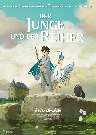 Filmplakat Der Junge und der Reiher (The Boy and the Heron)