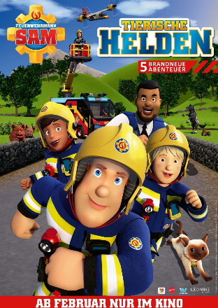 Filmposter - Feuerwehrmann Sam - Tierische Helden im Cineplex