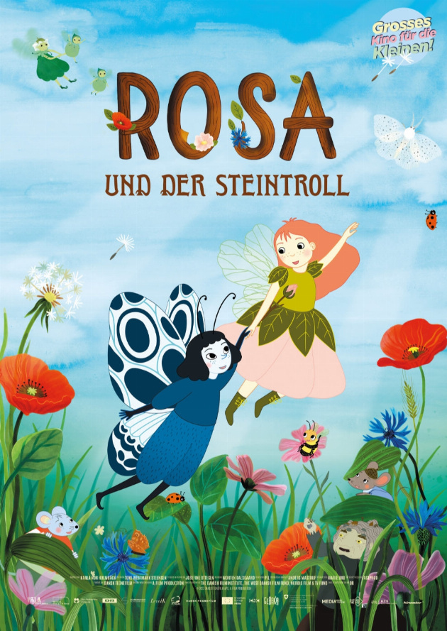 Filmplakat Rosa und der Steintroll