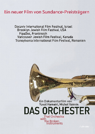 Filmplakat zu Das Orchester - That Orchestra with the Broken Instruments – Kinoprogramm Düsseldorf
