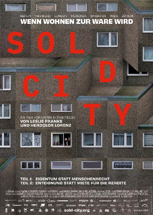 Filmposter - Sold City - Wenn Wohnen zur Ware wird im Cinema & Kurbelkiste