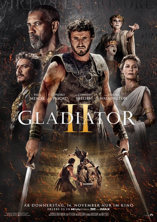 Filmplakat Gladiator II
