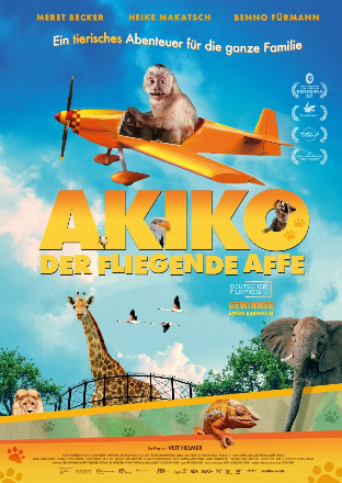 Filmplakat Akiko - Der fliegende Affe