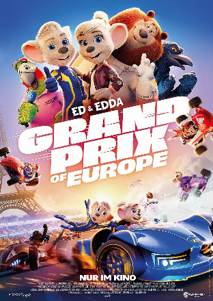 Filmposter - Grand Prix of Europe im Magic Cinema 4D im Europa Park