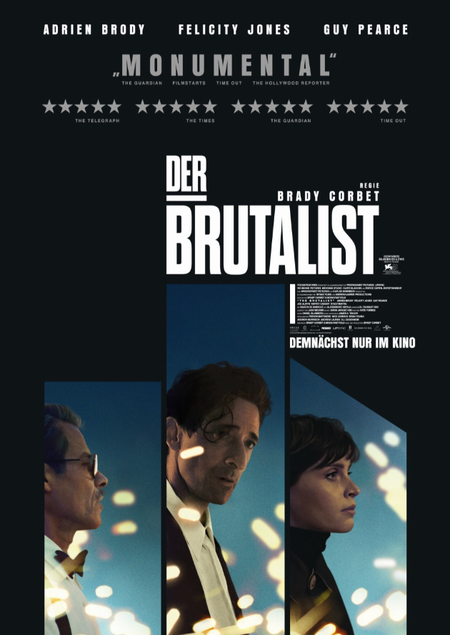 Filmplakat Der Brutalist