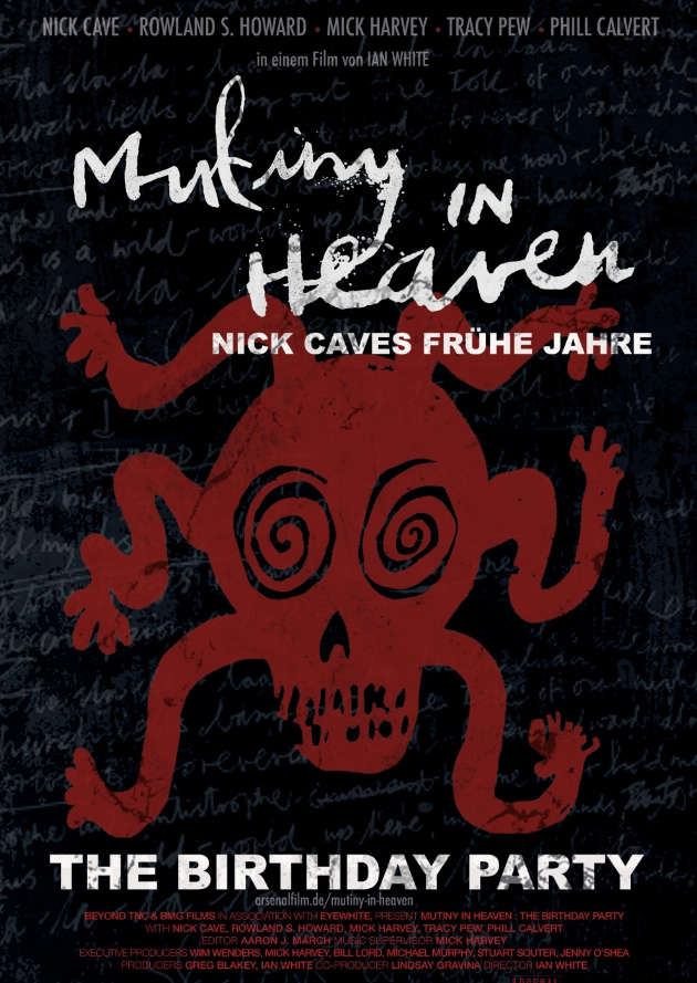 Filmplakat Mutiny in Heaven - Nick Caves frühe Jahre