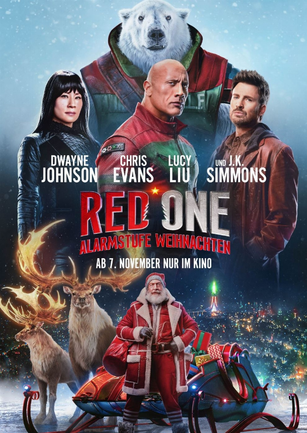 Filmplakat Red One Weltpremiere