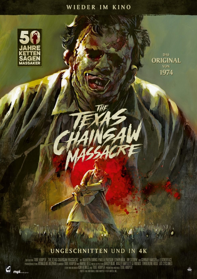 Filmplakat Texas Chainsaw Massacre 50th Anniversary