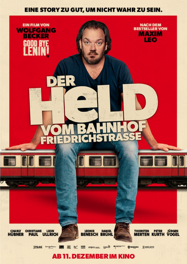 Filmplakat Der Held vom Bahnhof Friedrichstraße