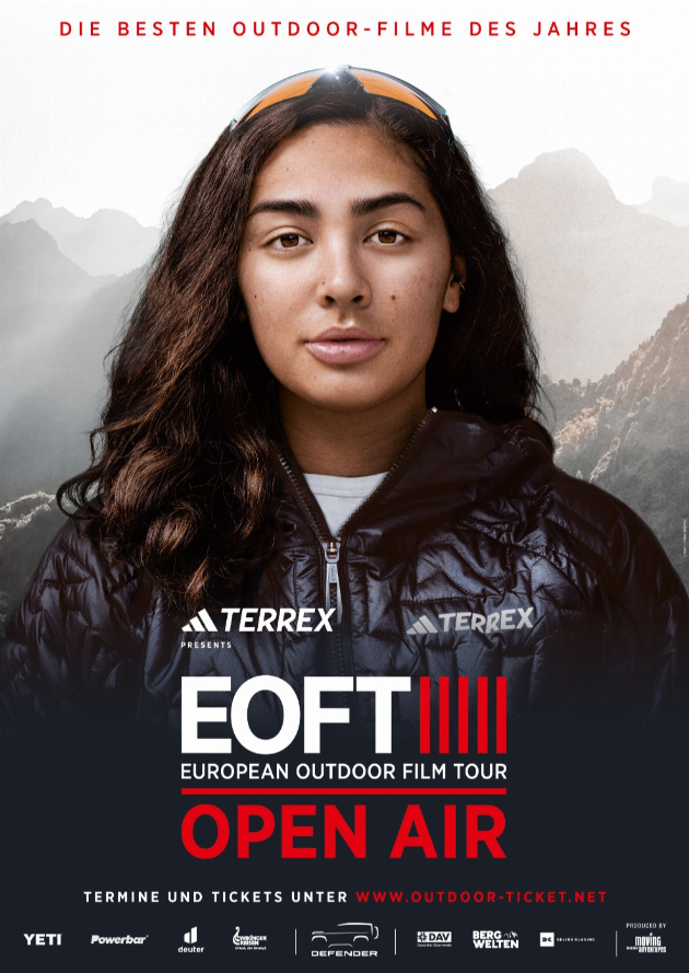 Filmplakat European Outdoor Film Tour 2024/2025