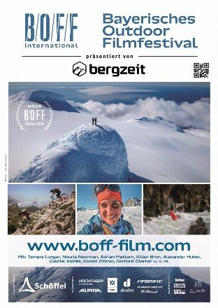 Filmplakat BOFF - Bayerisches Outdoor FilmFestfestival 2024/25