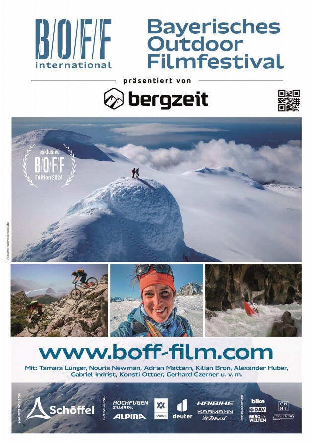 Filmplakat BOFF - Bayerisches Outdoor FilmFestfestival 2024/25