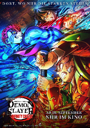Filmplakat Demon Slayer: Kimetsu no Yaiba Infinity Castle