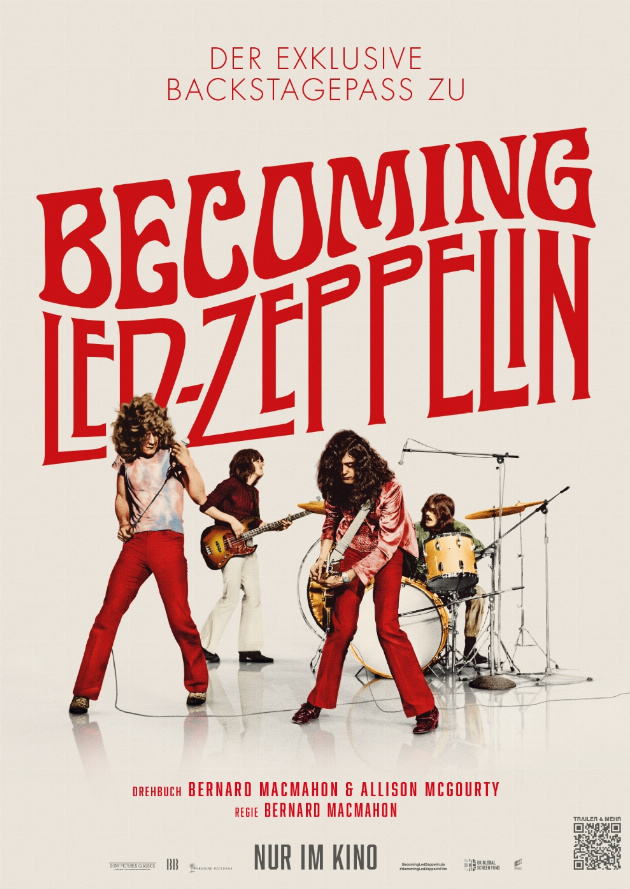 Filmplakat Becoming Led Zeppelin