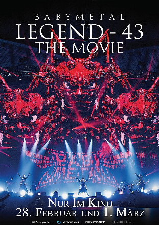 Filmplakat Babymetal: Legend 43 - The Movie