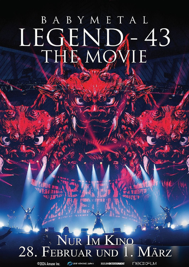 Filmplakat Babymetal: Legend 43 - The Movie
