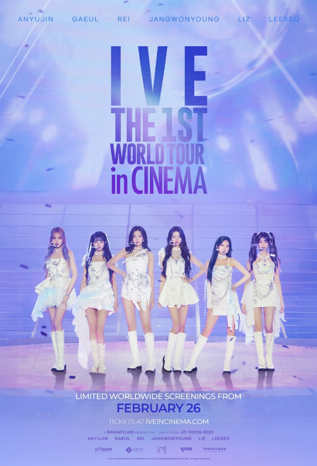 Filmplakat IVE THE 1ST WORLD TOUR in CINEMA