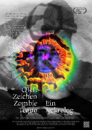 Filmplakat Qrt Zeichen, Zombie, Teqno - ein Nekrolog