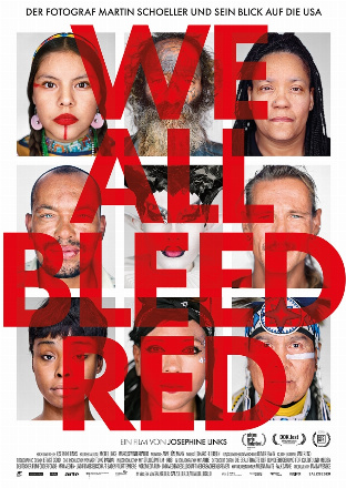 Filmposter - We All Bleed Red im Burgtheater